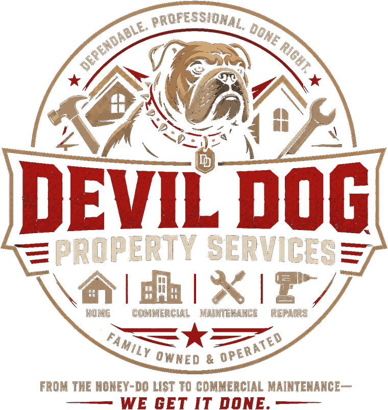 Devil Dog Property Services — dependable, professional, done right.